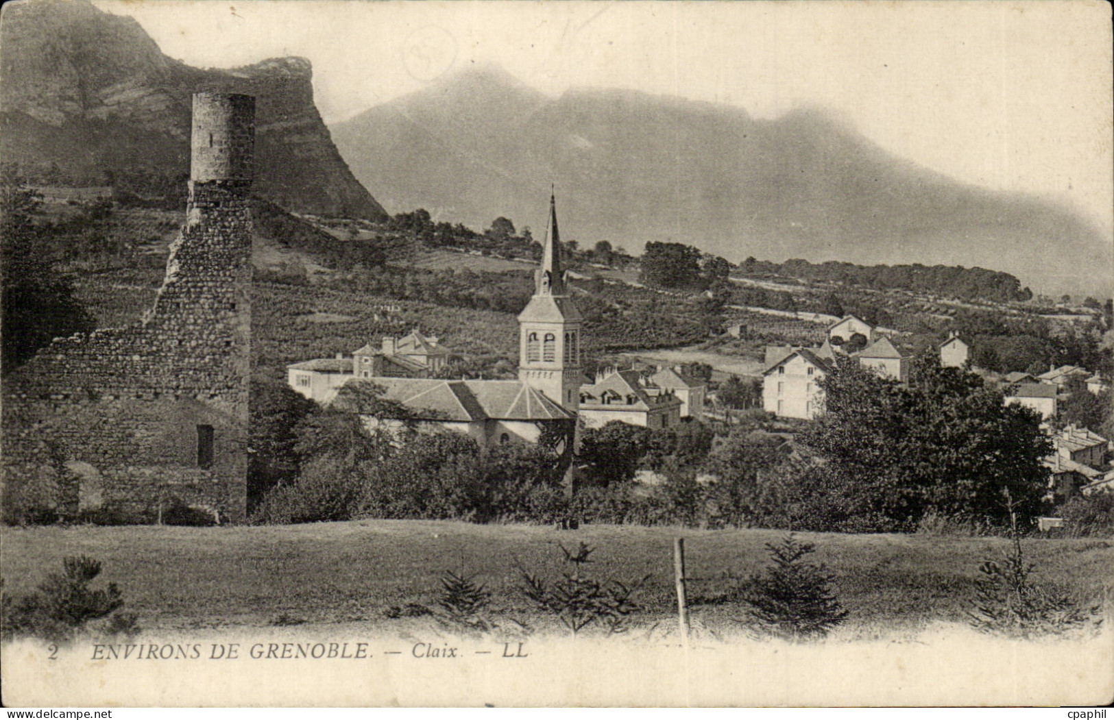 CPA Environs de Grenoble Claix