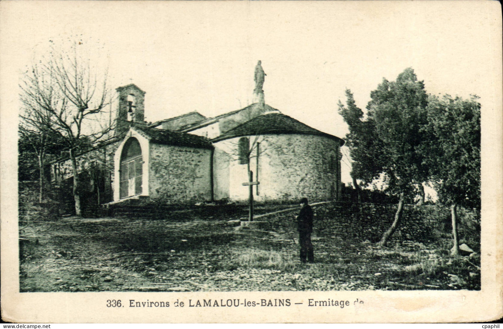 CPA Environs de LAMALOU les BAINS Ermitage