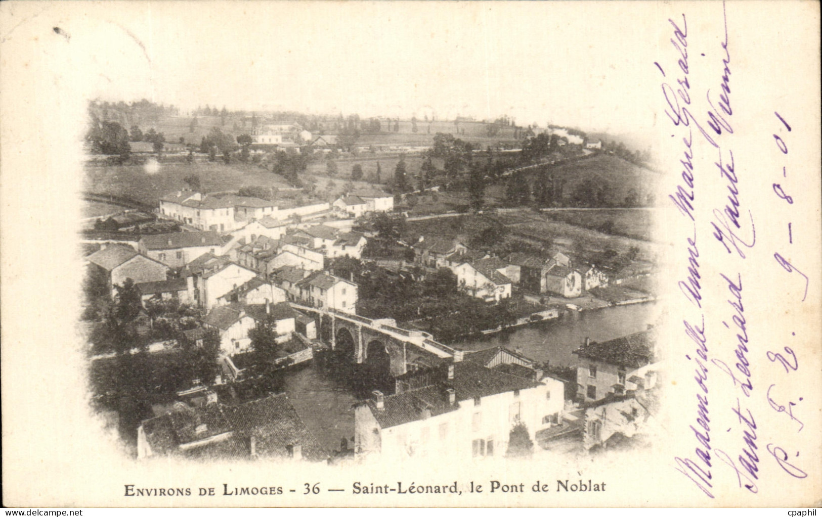CPA Environs de Limoges Saint Leonard le Pont de Noblat