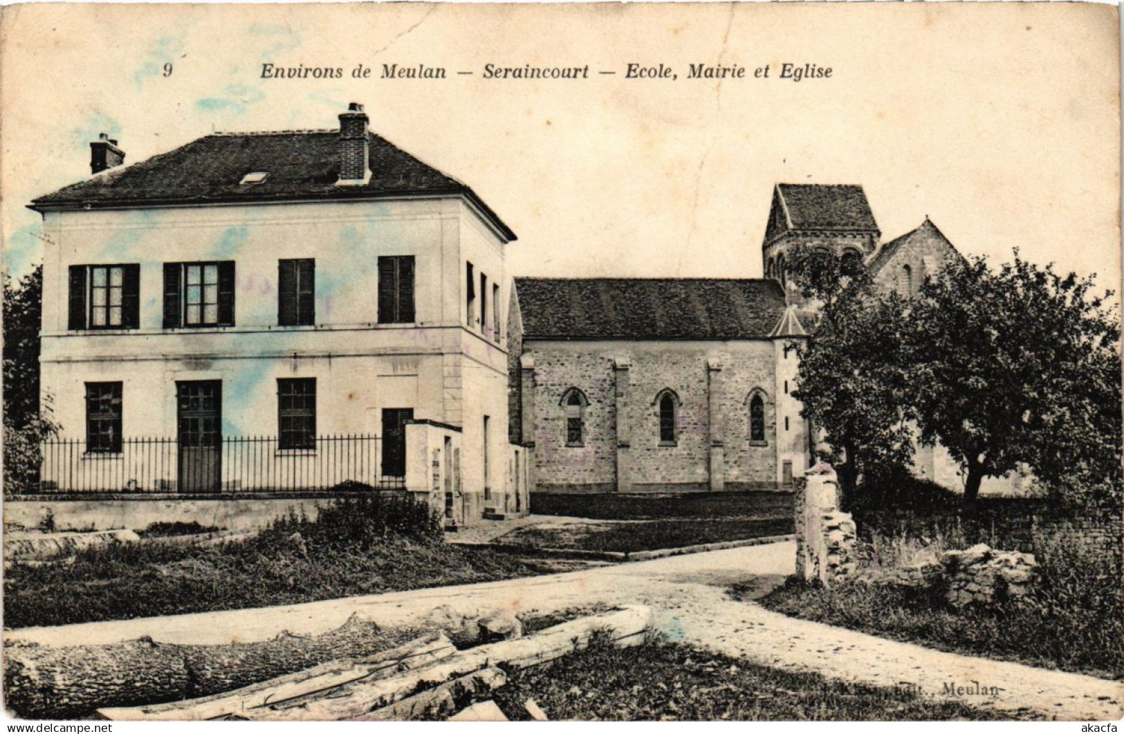 CPA Environs de Meulan - SerAINCOURT (107667)