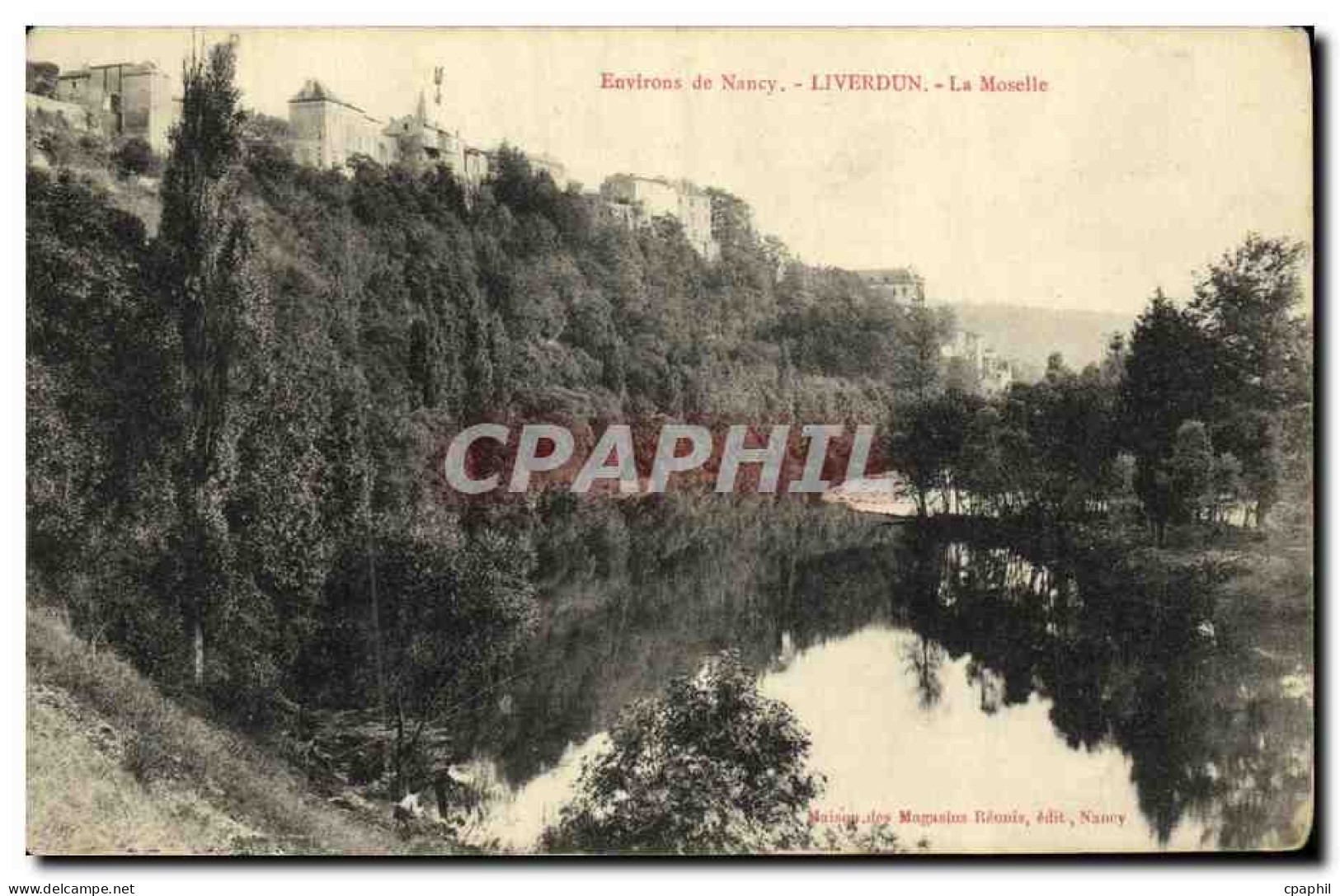 CPA Environs de Nancy Liverdun La Moselle