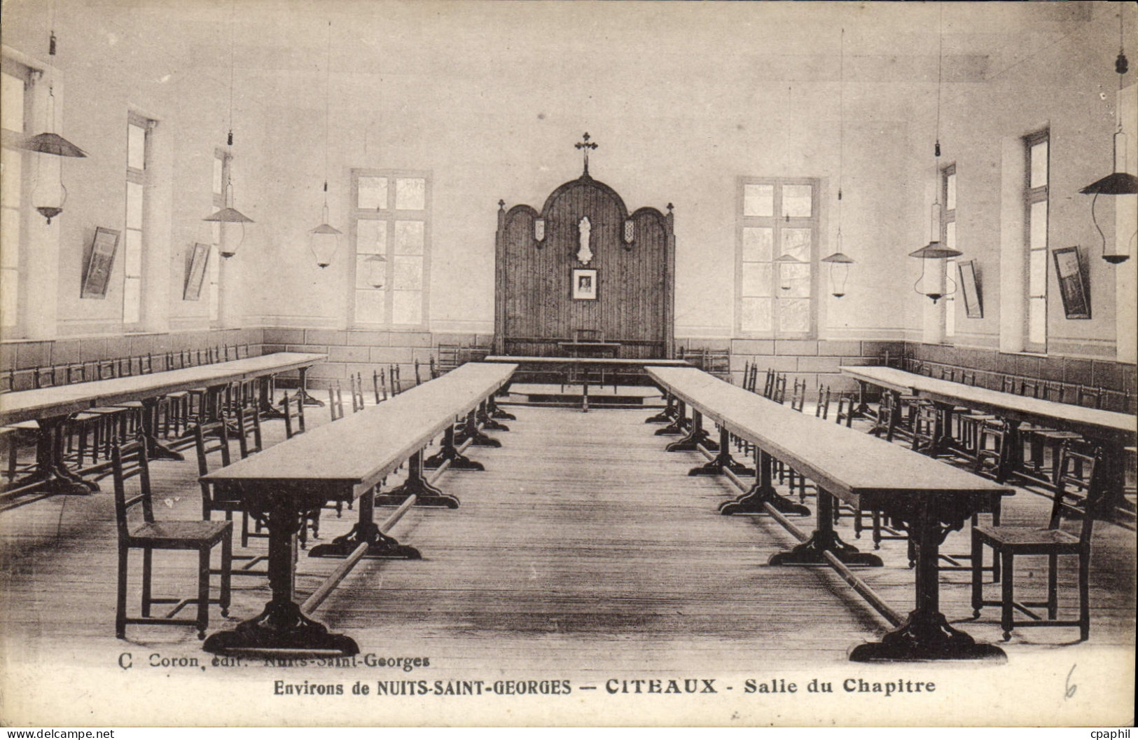 CPA Environs de Nuits Saint Georges Citeaux Salle du Chapitre