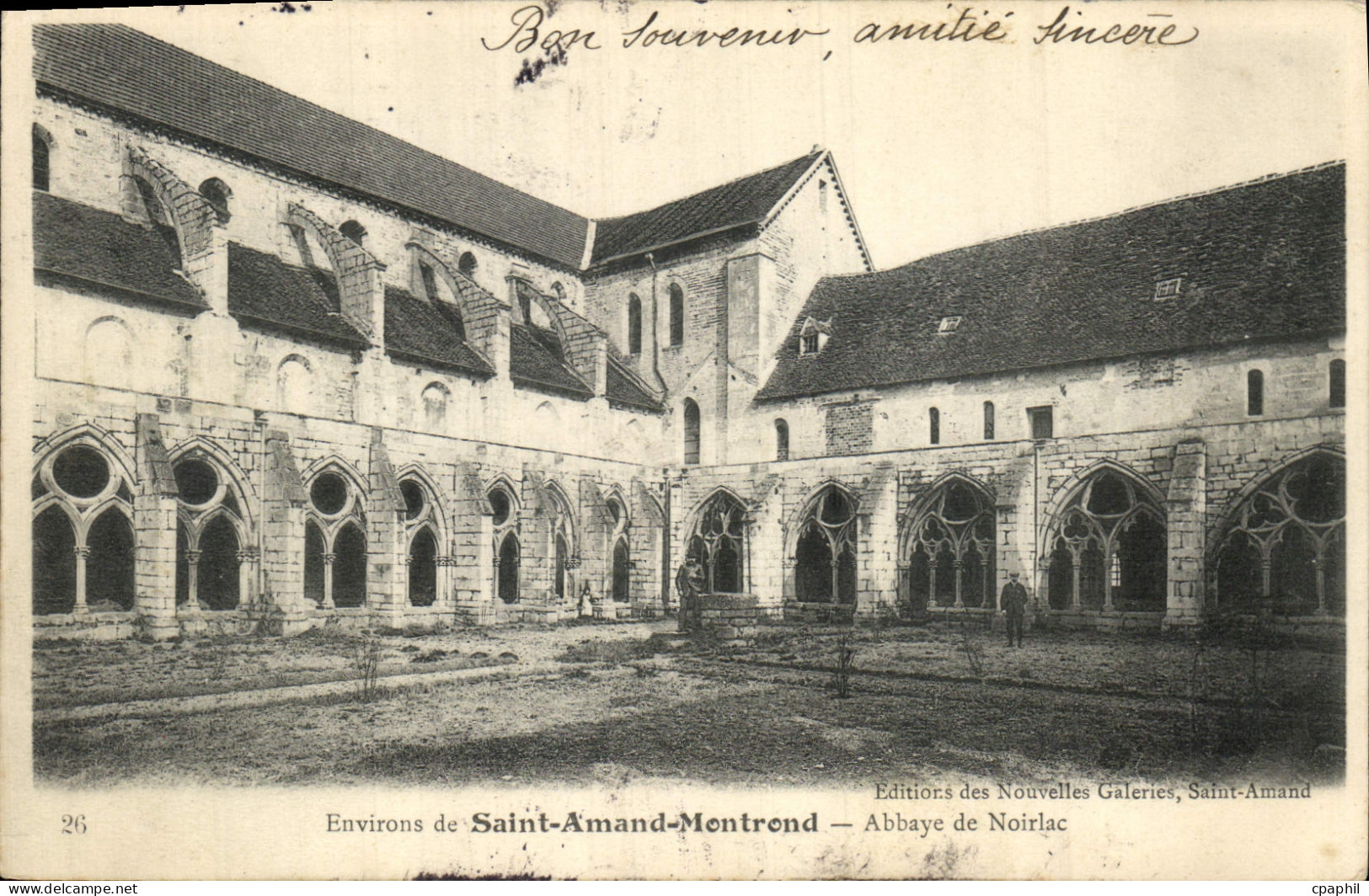 CPA Environs de Saint Amand Montrond Abbaye de Noirlac