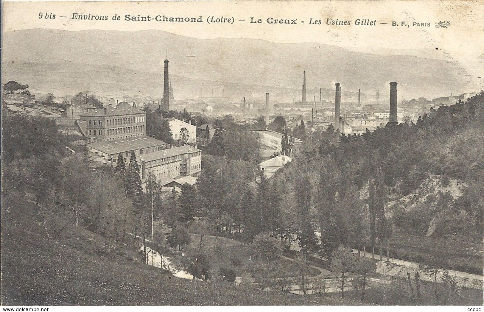 CPA Environs de Saint-Chamond Le Creux les Usines Gillet
