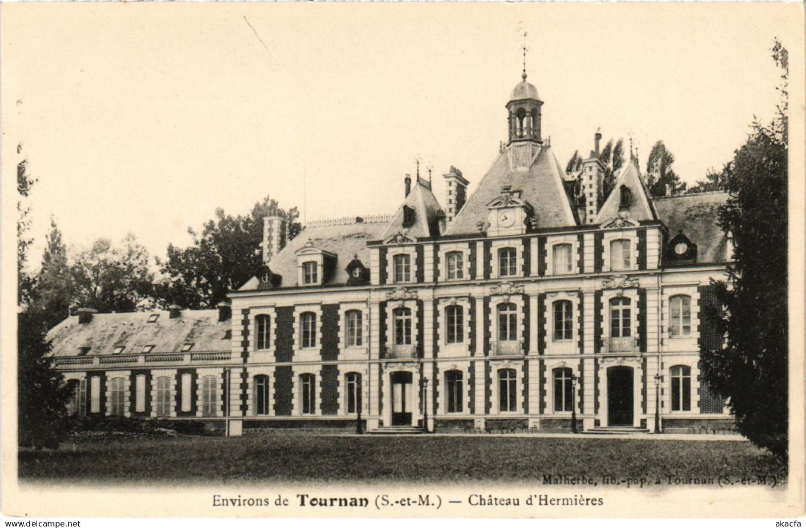 CPA Environs de TOURNAN-en-BRIE Chateau d'Hermieres (1298874)