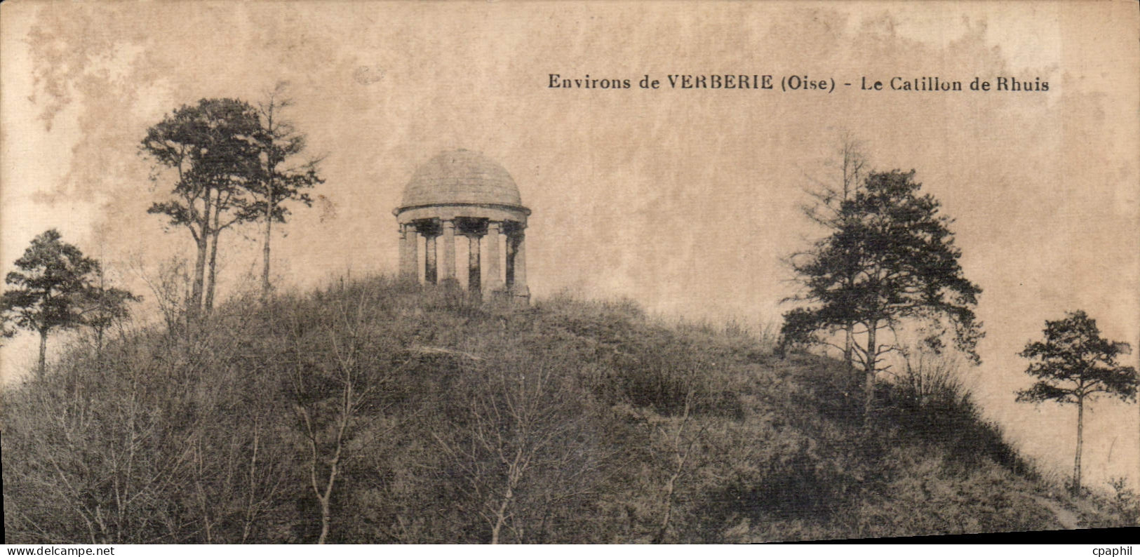 CPA Environs de Verberie Oise Le Catillon de Rhuis