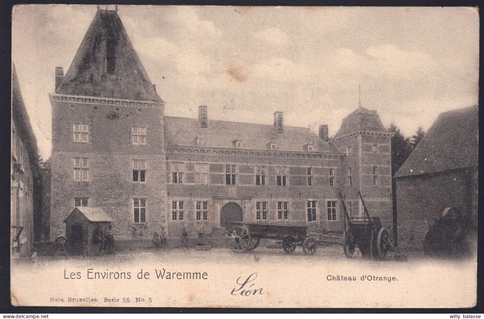 +++ CPA - Environs de Waremme - Château d' OTRANGE  //