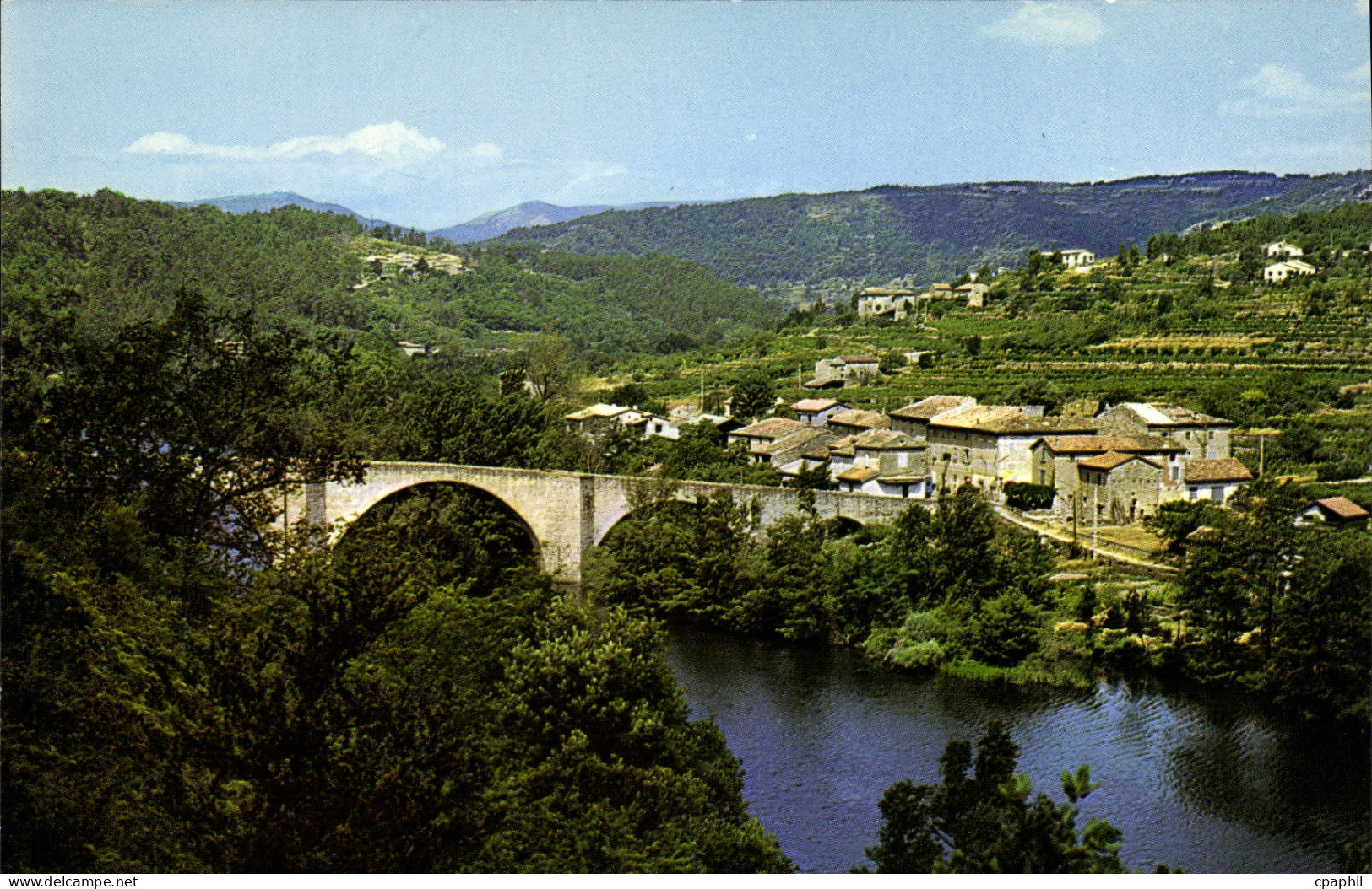 CPA Environs des Vans Chambonas Ardeche