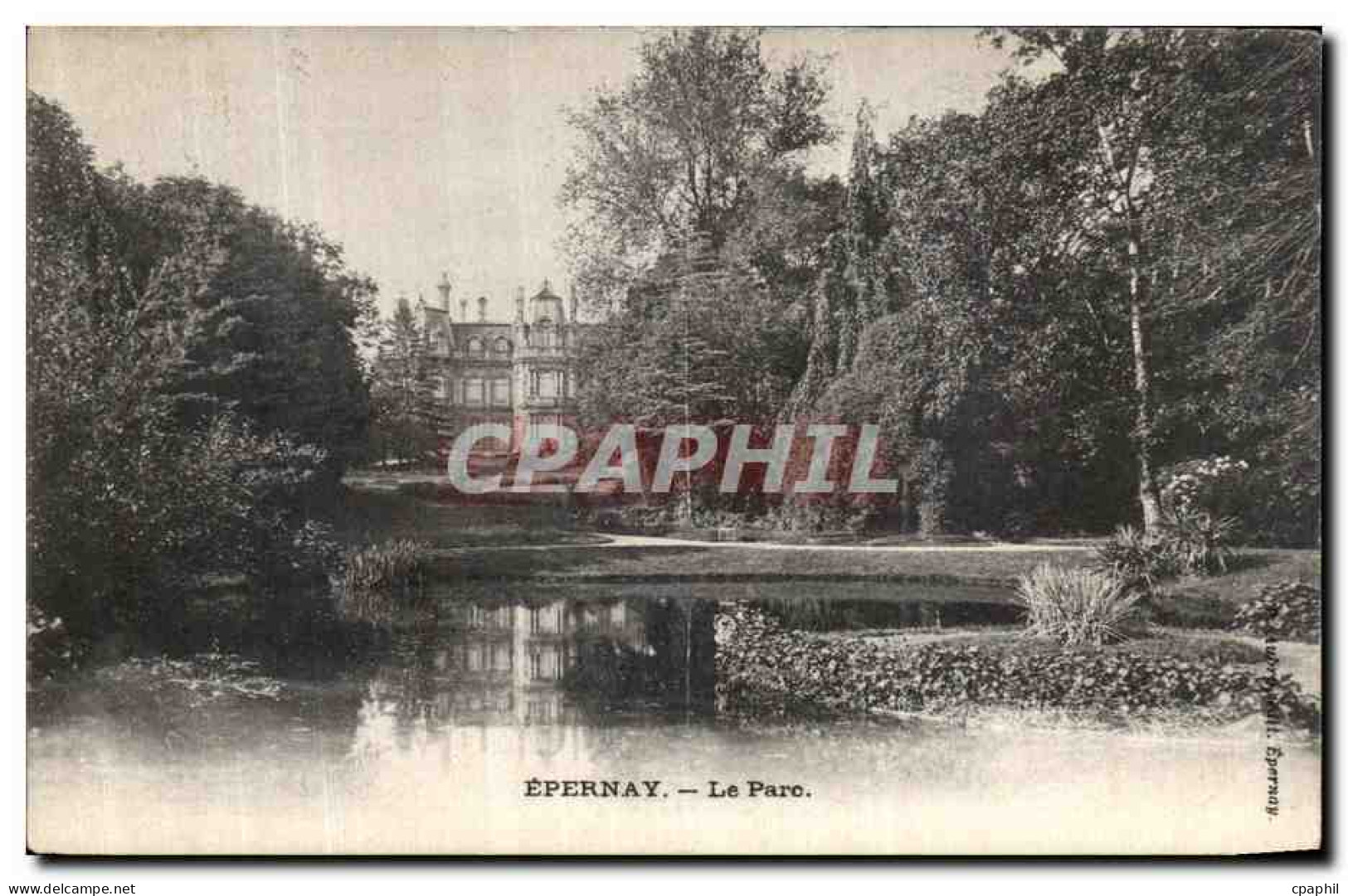 CPA Epernay Le Parc