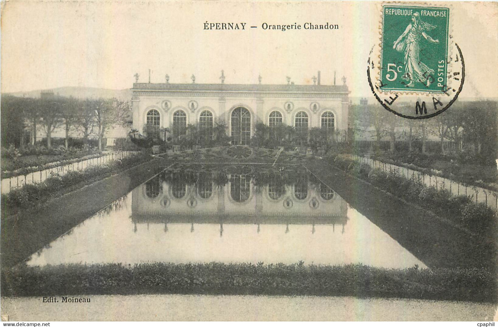 CPA Epernay Orangerie Chandon