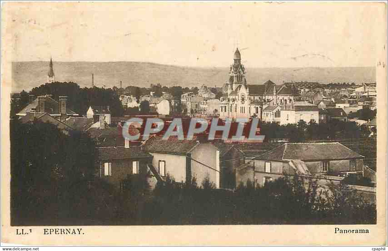 CPA Epernay Panorama