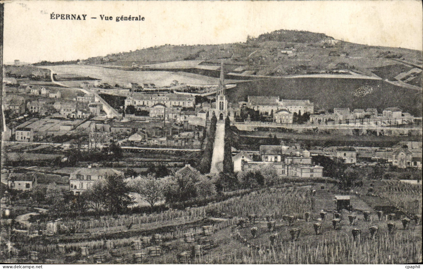 CPA Epernay Vue generale
