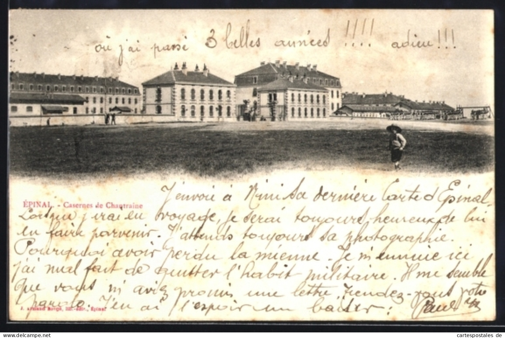 CPA Épinal, Casernes de Chantraine