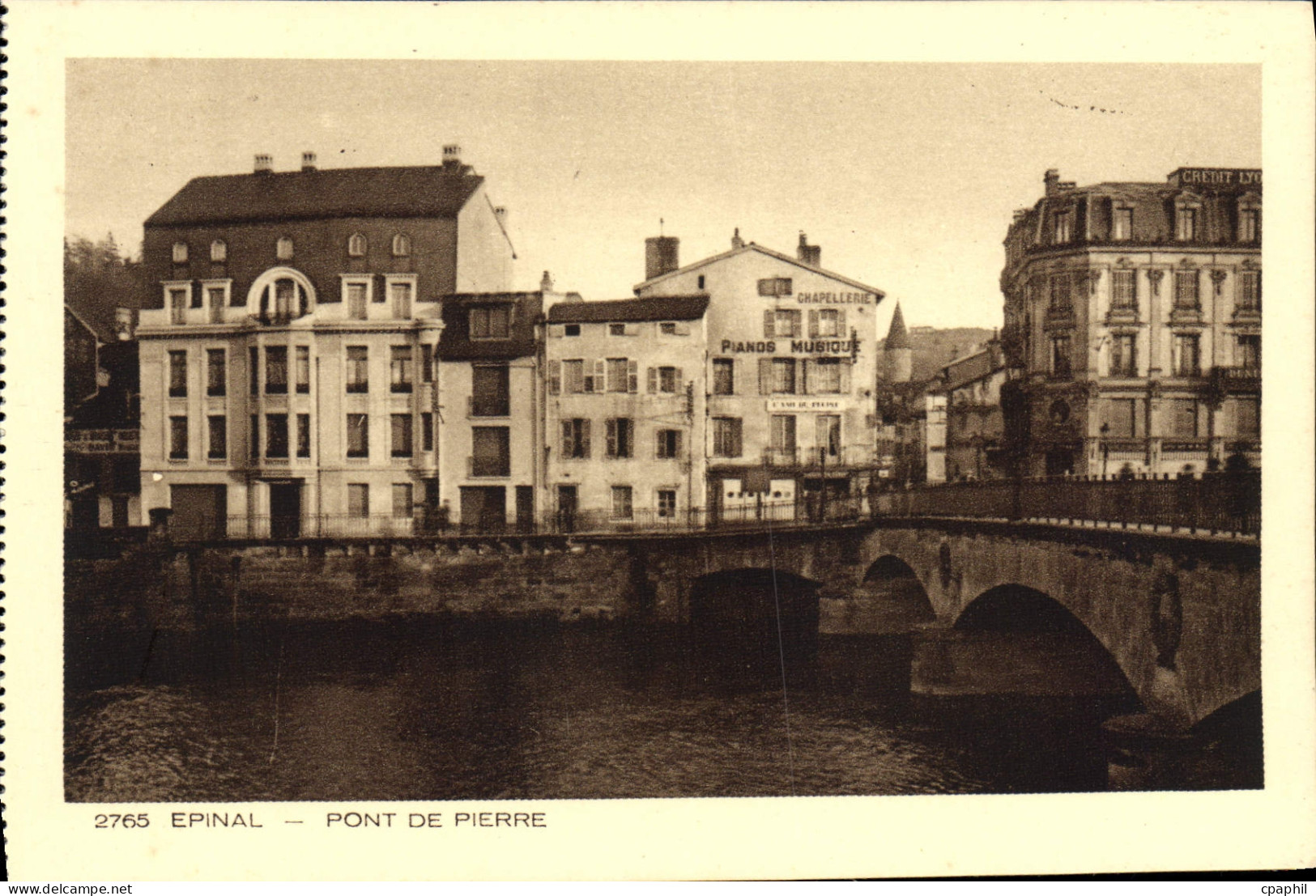 CPA Epinal Pont De Pierre