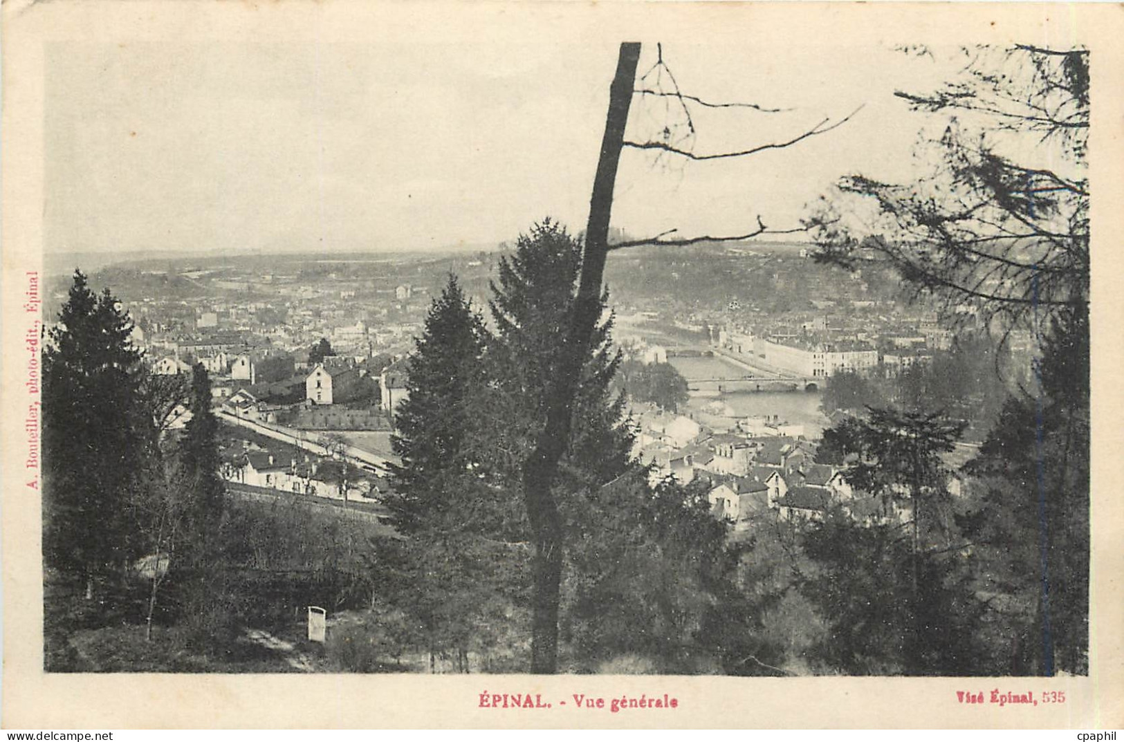 CPA Epinal Vue generale