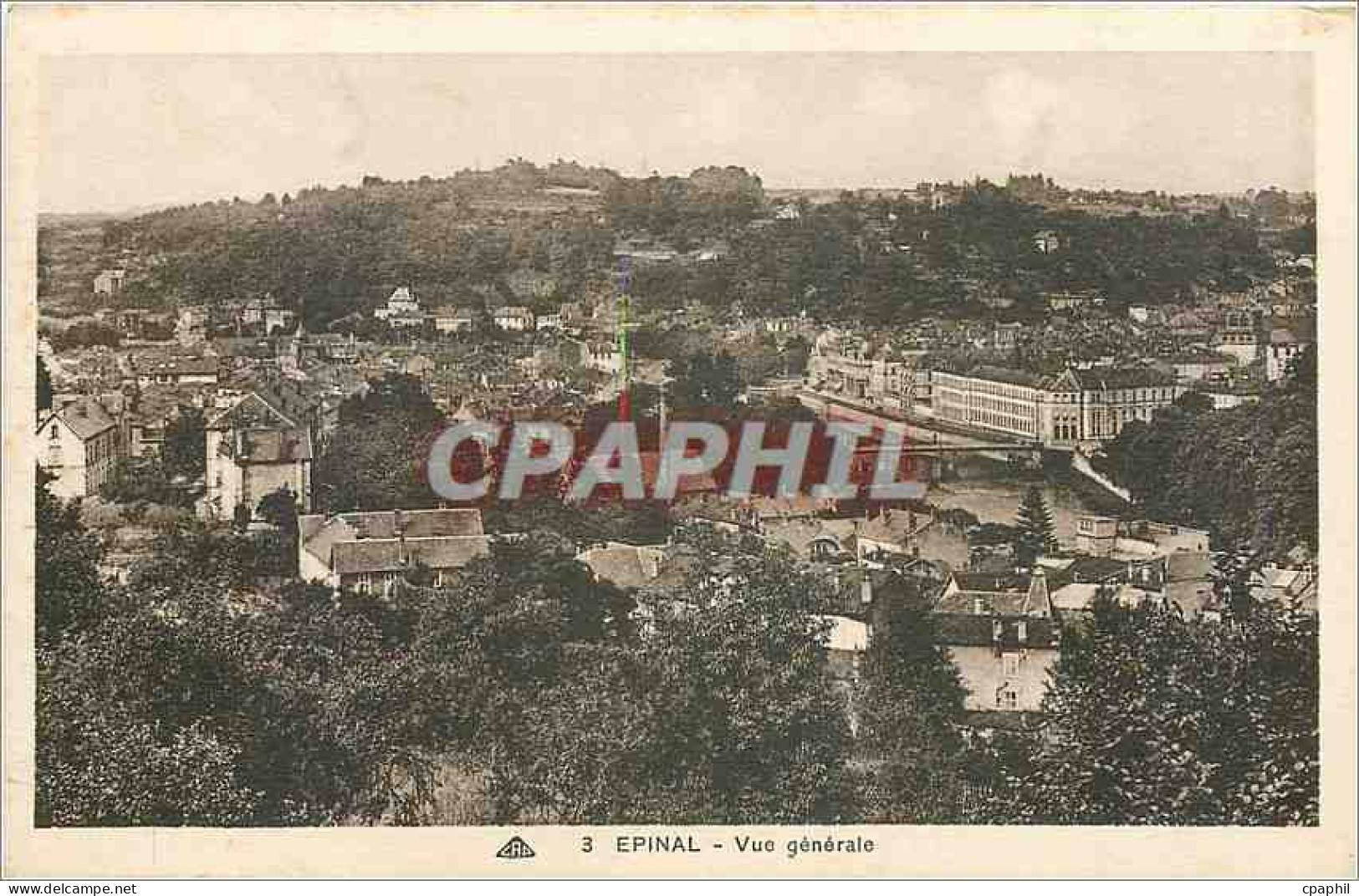 CPA Epinal Vue generale