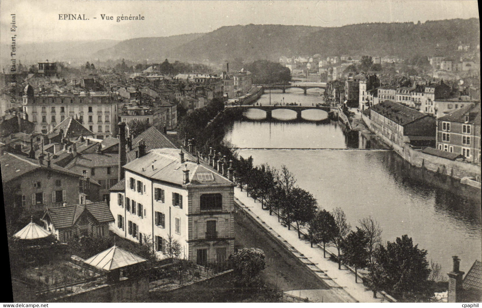 CPA Epinal Vue Generale