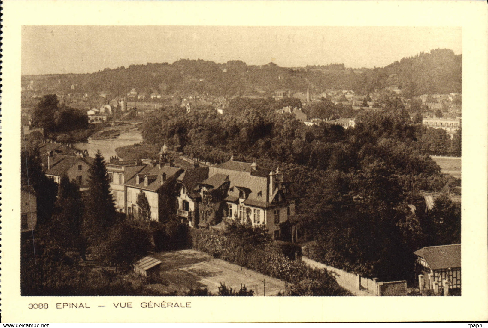 CPA Epinal Vue Generale