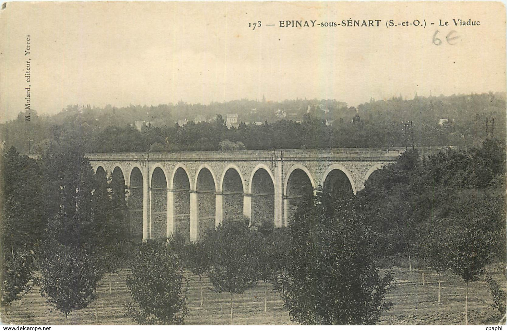 CPA Epinay sous Senart s et O Le Viaduc