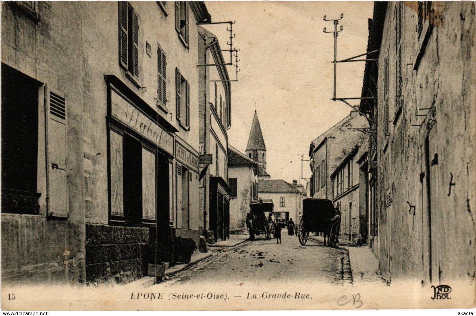 CPA EPONE - La Grande Rue (657765)