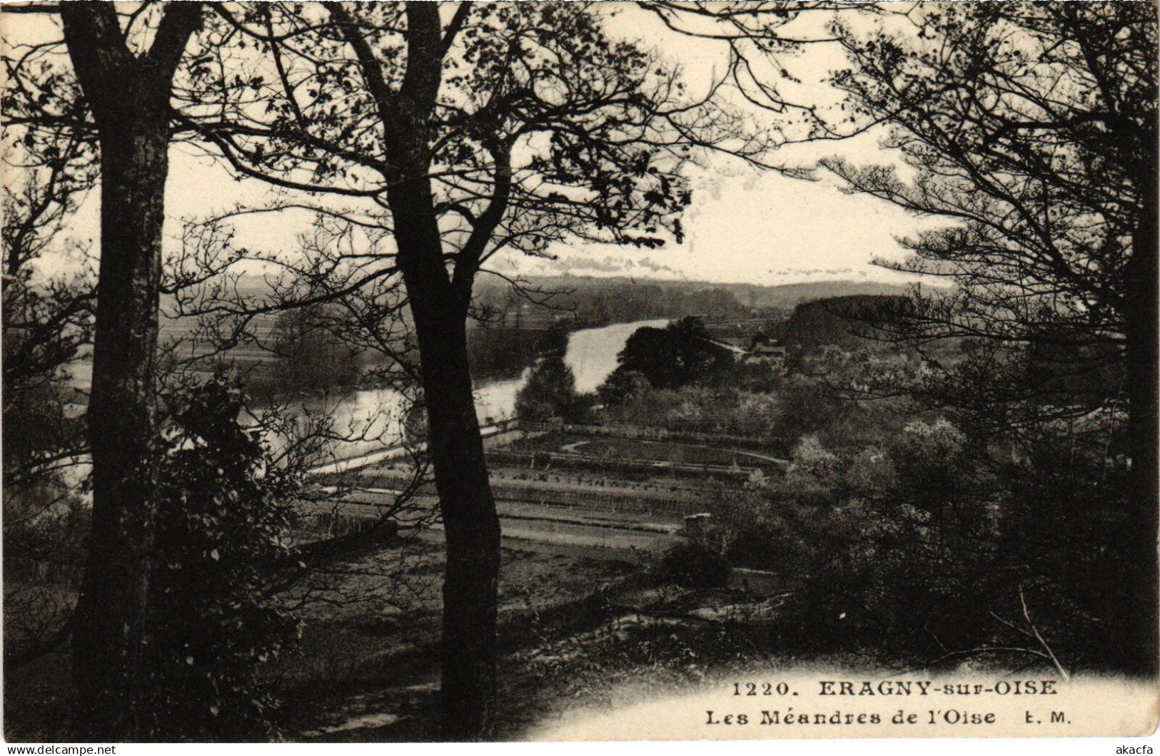 CPA Eragny Les Meandres de l'Oise FRANCE (1309587)