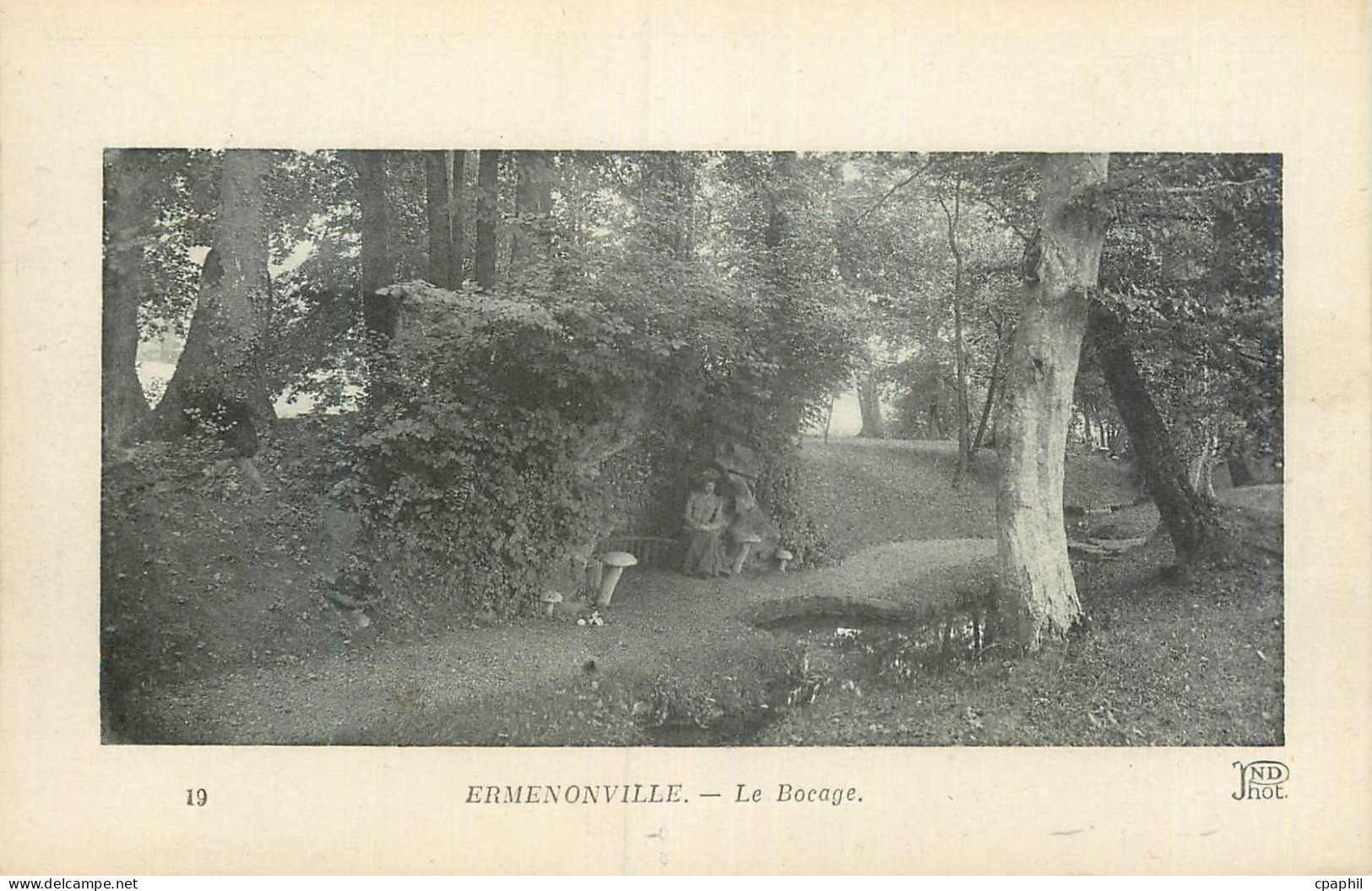 CPA Ermenonville Le Bocage