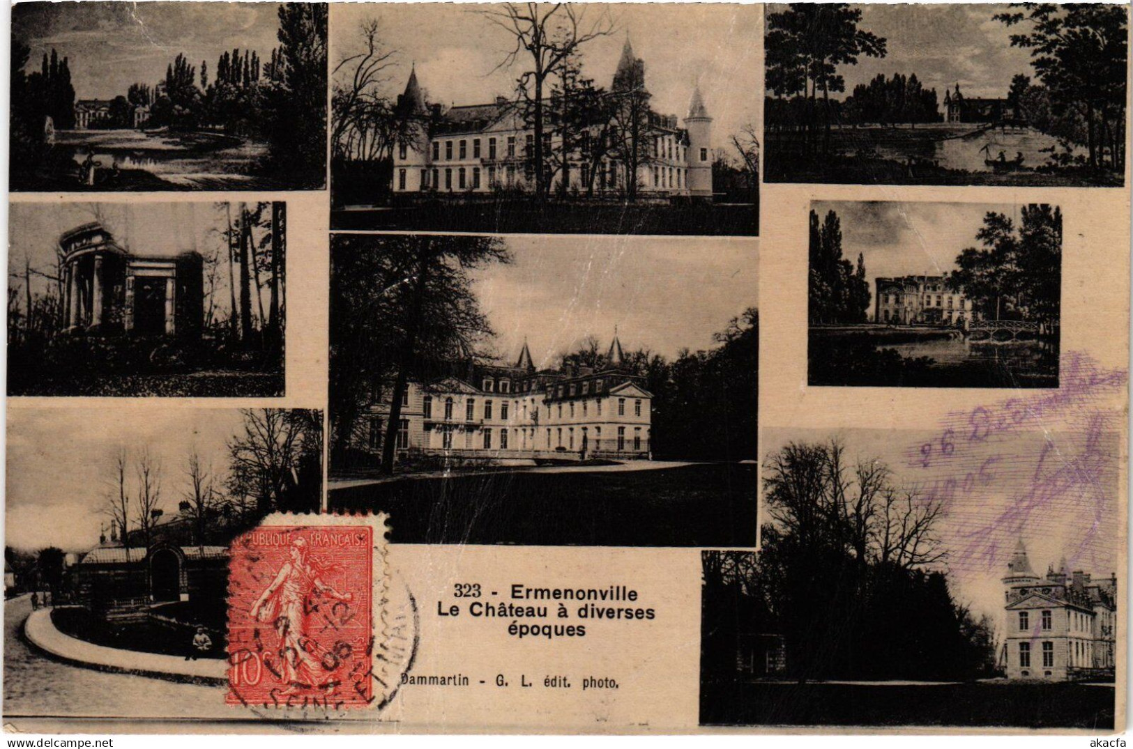 CPA Ermenonville Le Chateau (1186072)