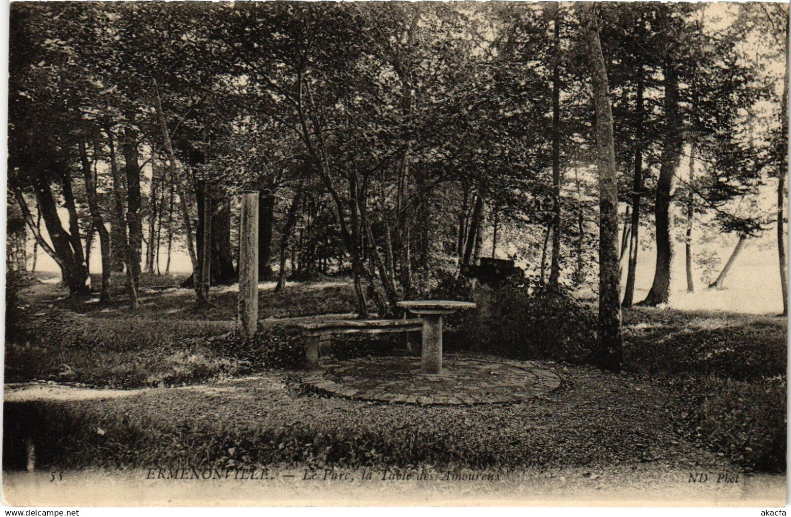 CPA Ermenonville Le Parc (1187162)