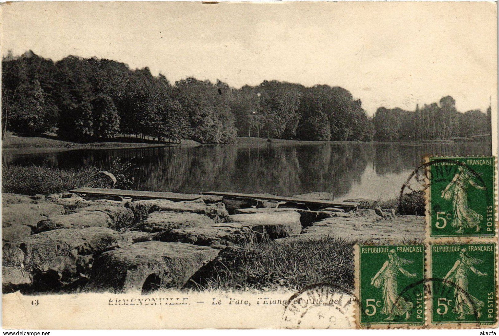 CPA Ermenonville Le Parc (1187204)