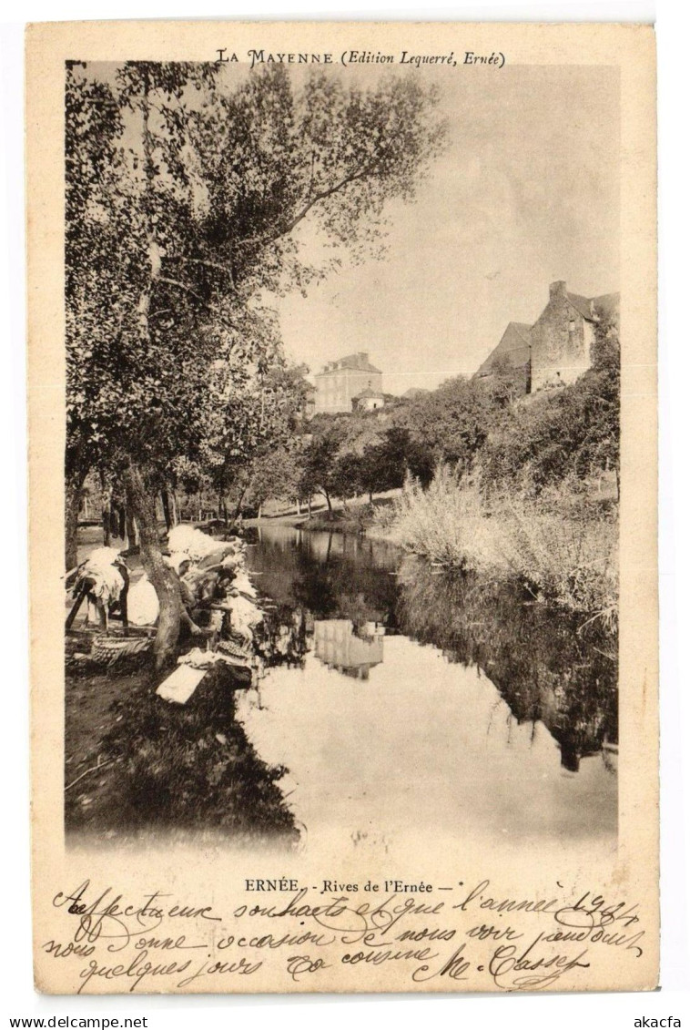 CPA Ernee - Rives de l'ernee (191042)