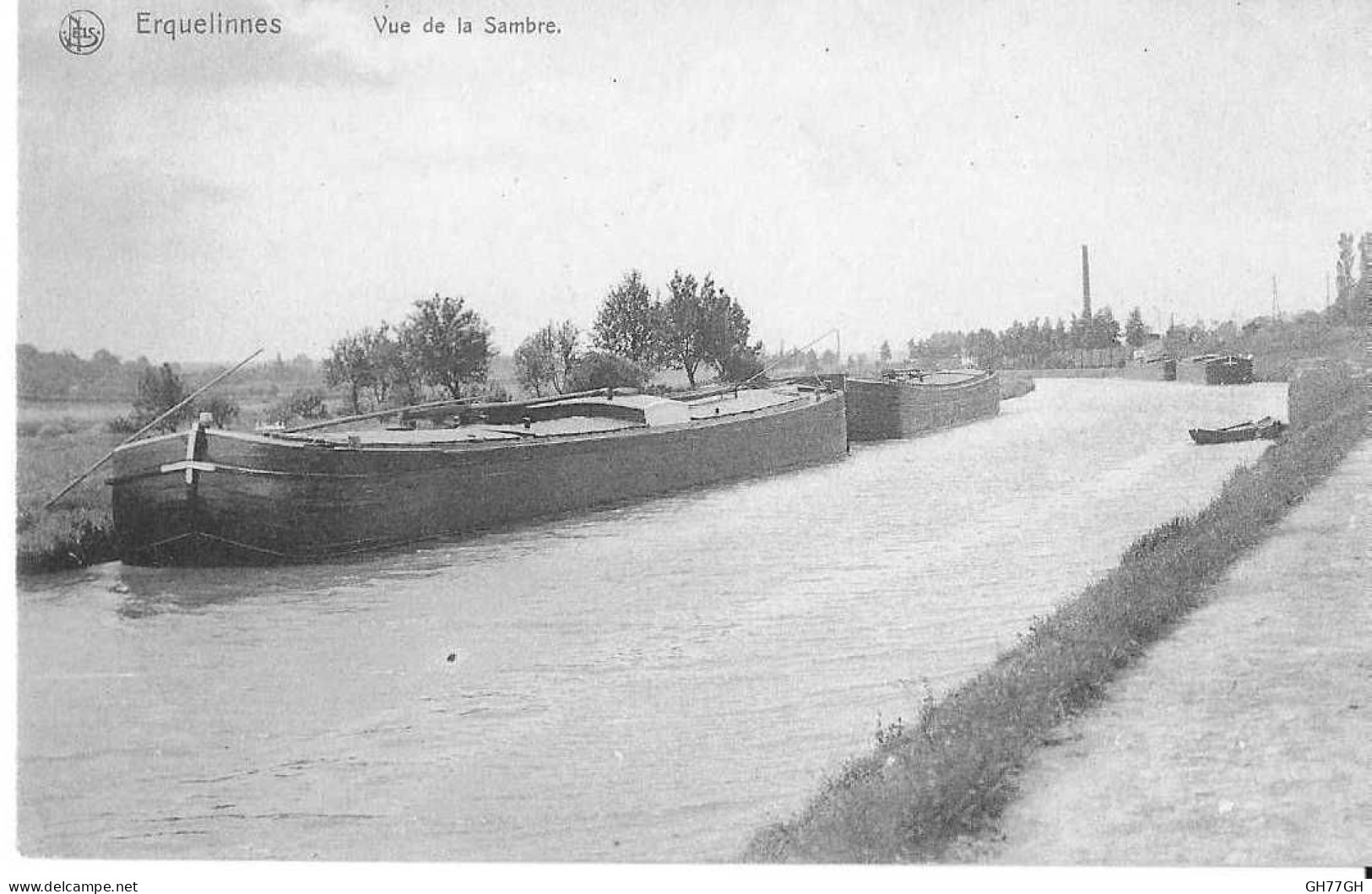 CPA ERQUELINNES -non circulée