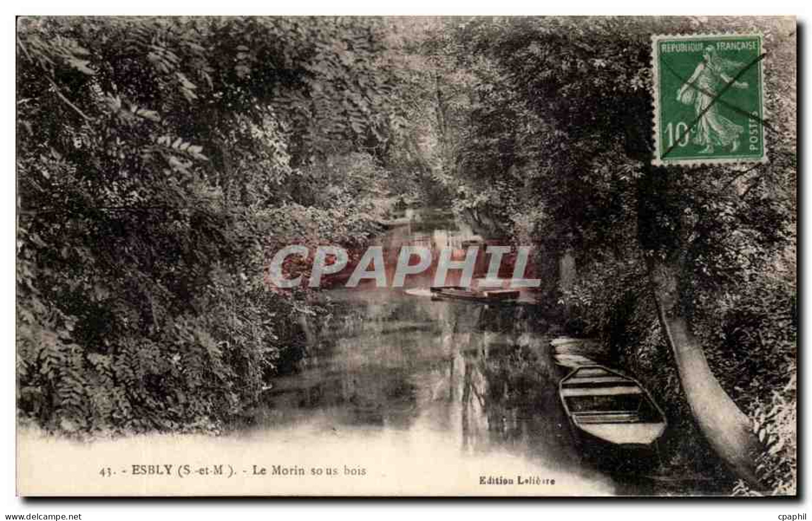 CPA Esbly Le Morin Sous Bois
