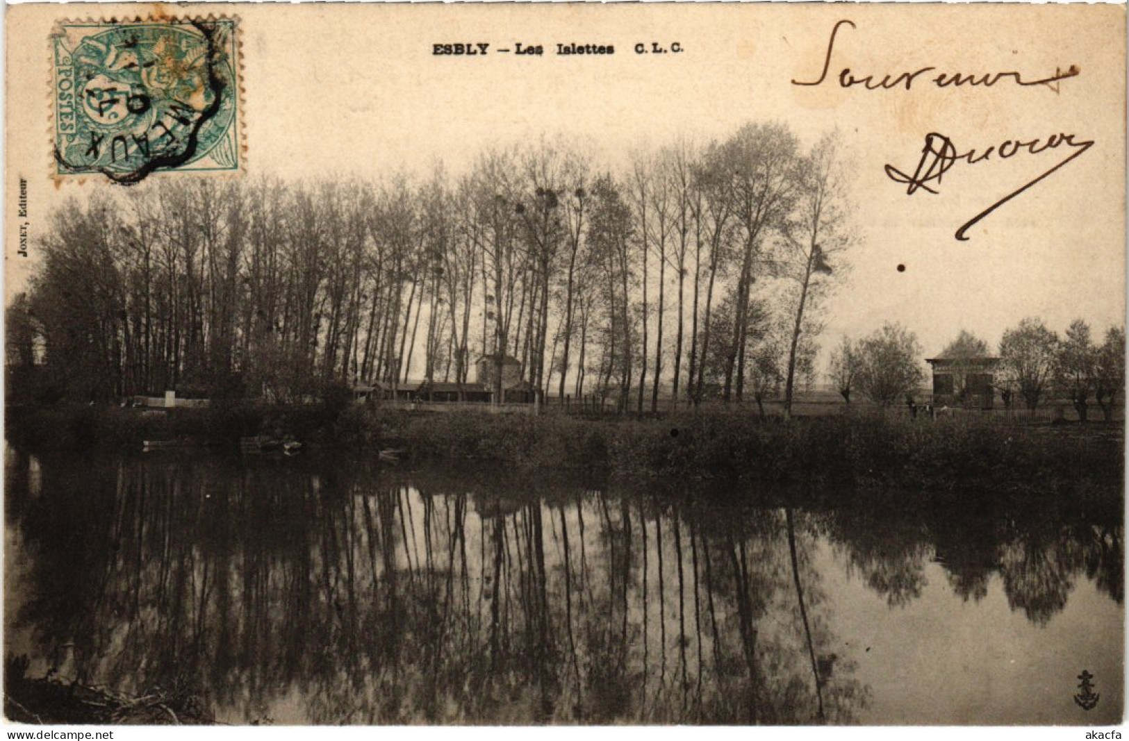 CPA ESBLY Les Islettes (1329076)