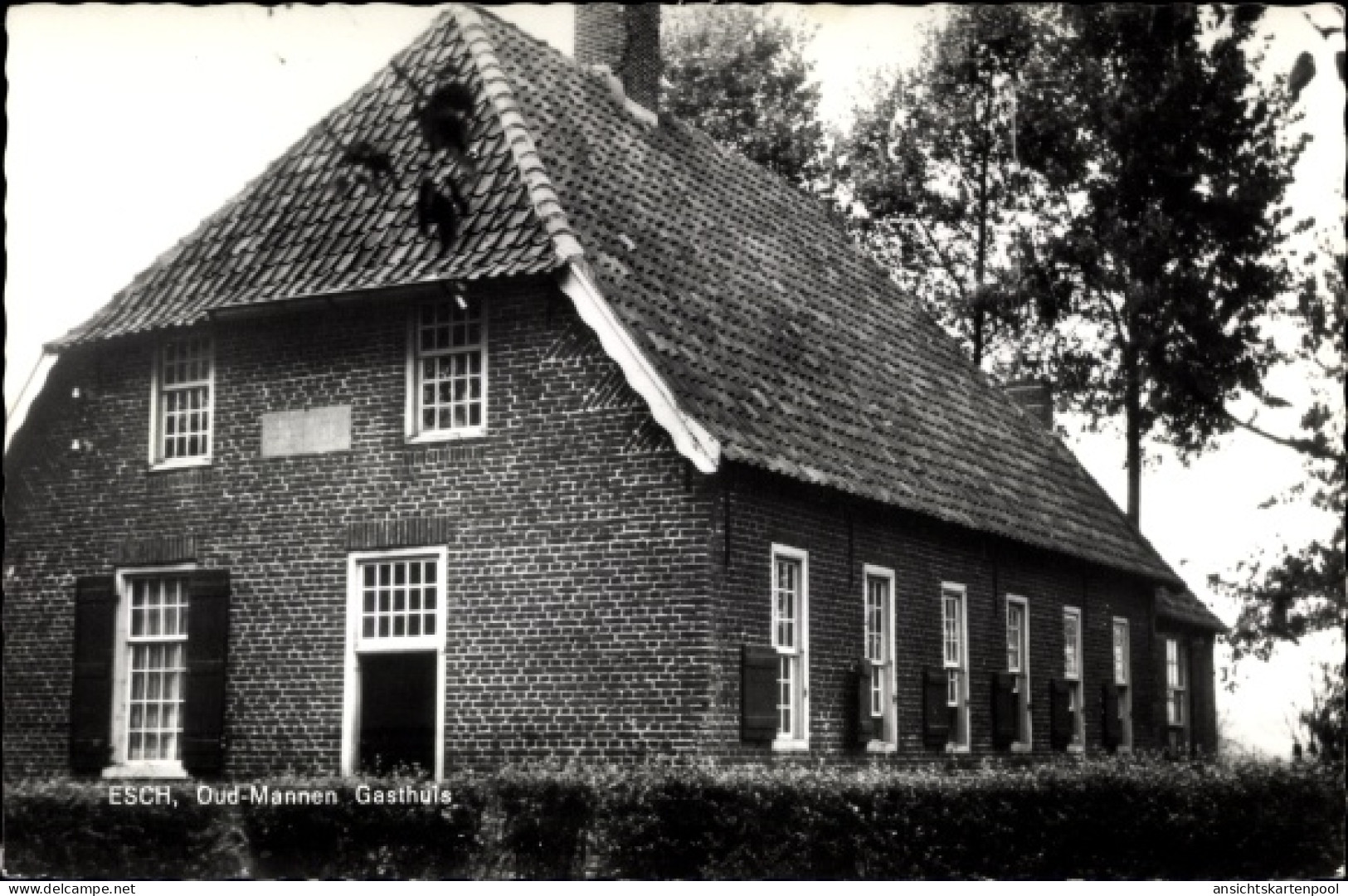 CPA Esch Nordbrabant Niederlande, Oud Mannen Gasthuis