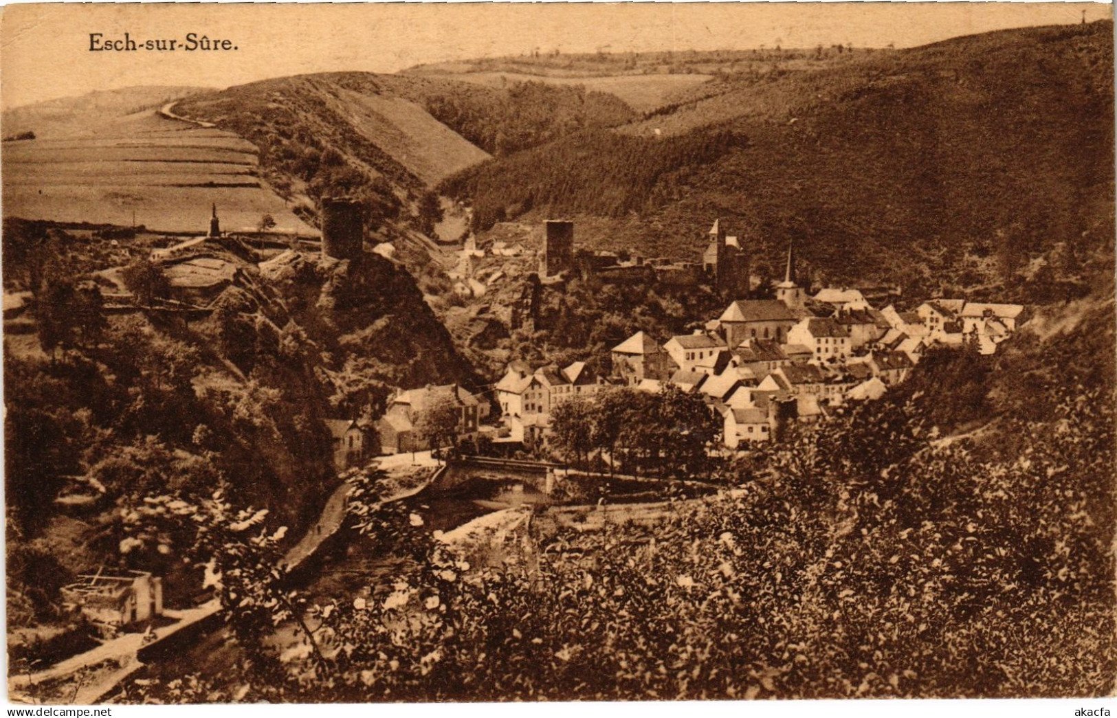 CPA Esch-sur-Sure LUXEMBURG (803908)