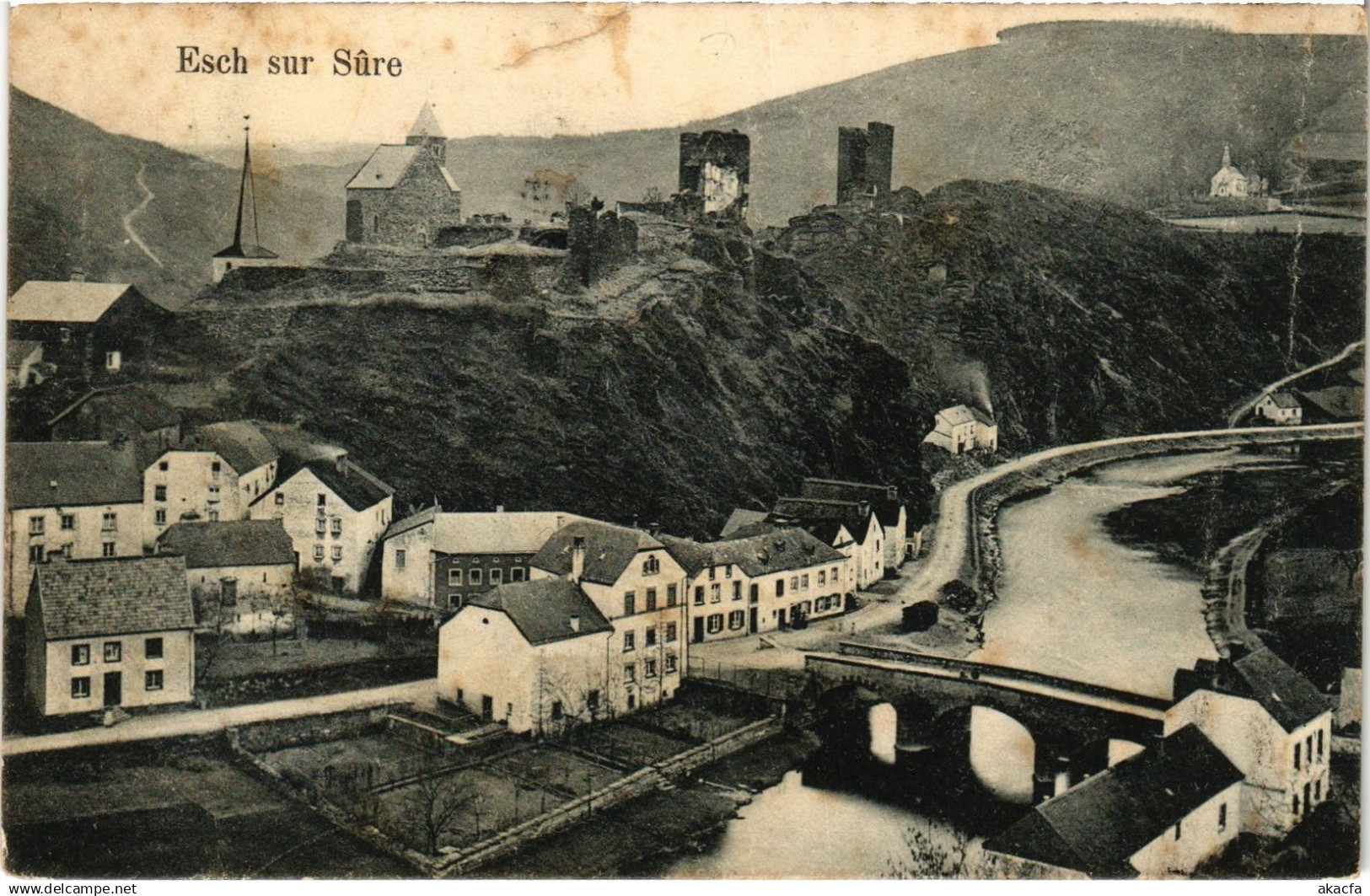 CPA Esch sur Sure LUXEMBURG (803914)