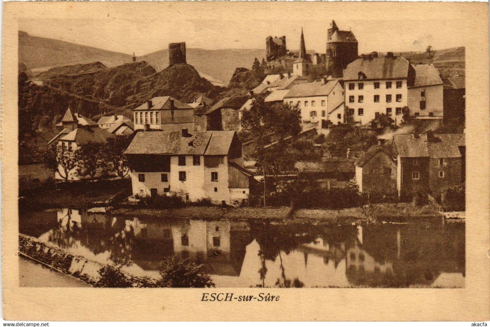 CPA Esch sur Sure LUXEMBURG (803916)