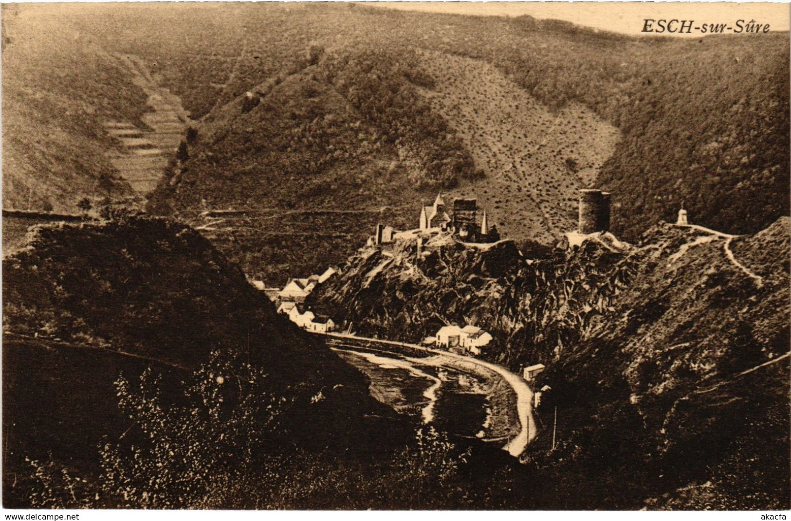 CPA Esch sur Sure LUXEMBURG (803919)