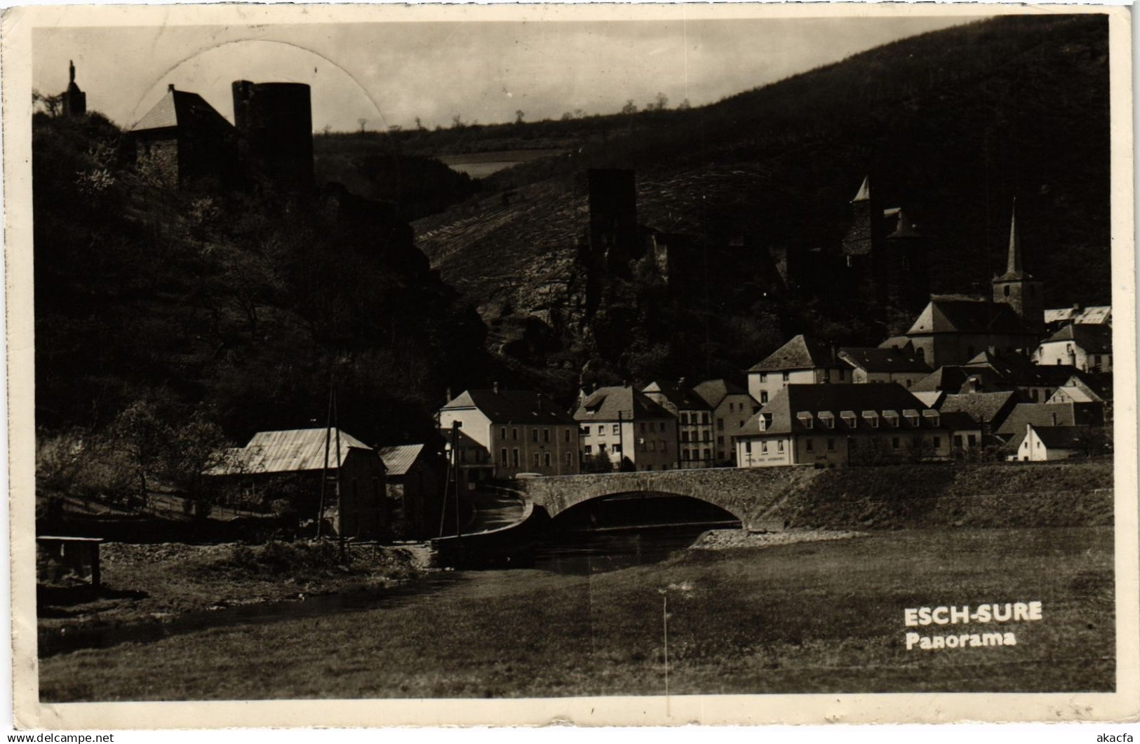 CPA Esch Sure Panorama LUXEMBURG (803918)