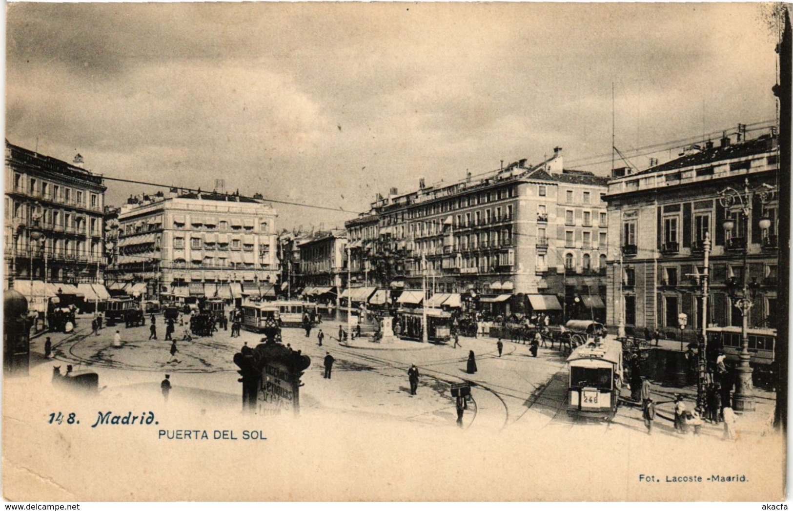 CPA Espagne MADRID - Puerta del Sol (303995)