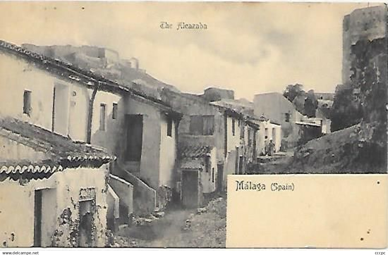 CPA Espagne Malaga - The Aleazaba