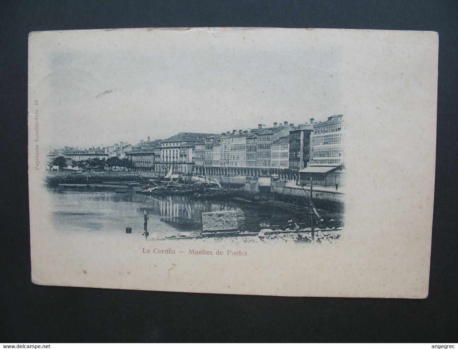 CPA  Espagne Tajeta - La Corogne - La Corunã - Mulles de Piedra