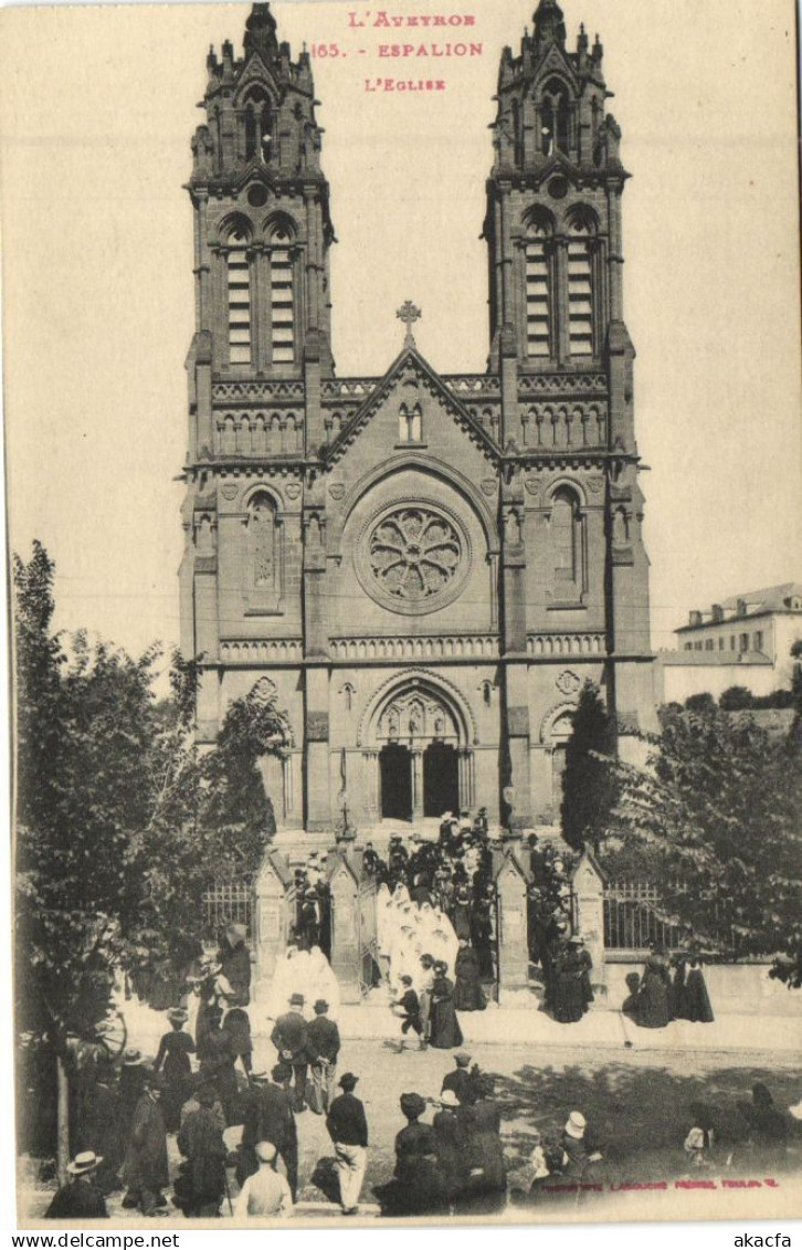 CPA ESPALION L'Église (173977)