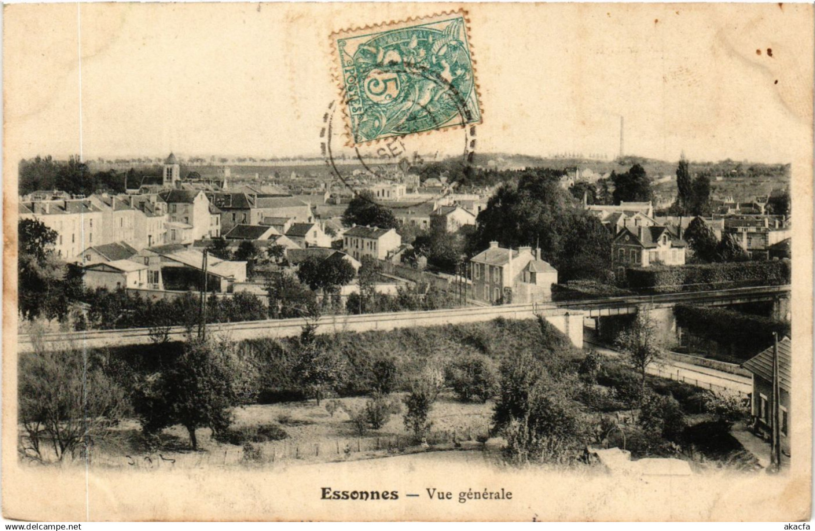 CPA ESSONNES - Vue generale (384504)