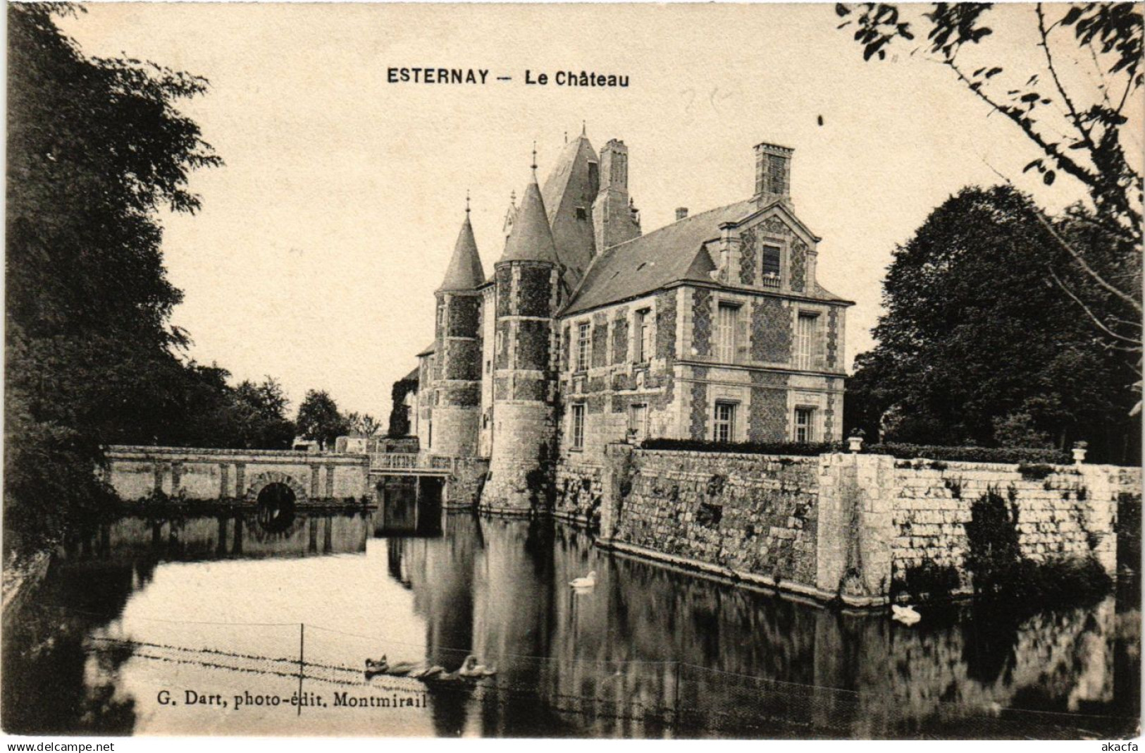 CPA ESTERNAY - Le Chateau (364216)