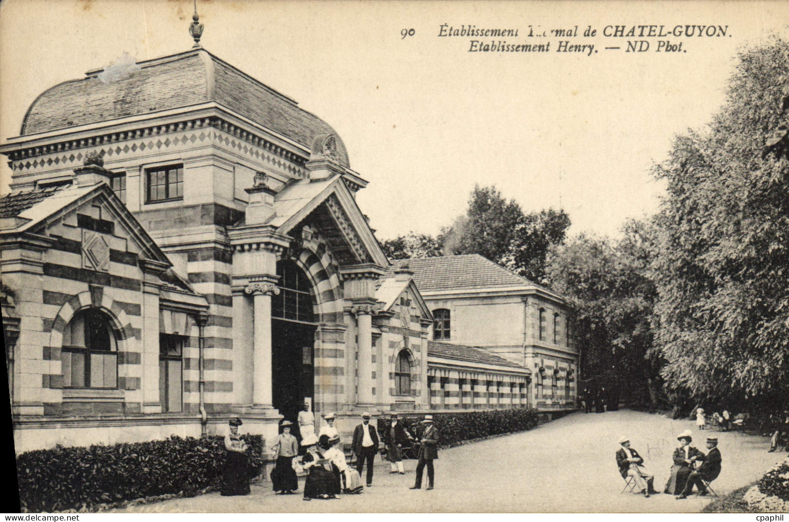 CPA Etablissement Thermal de Chatel Guyon Etablissement Henry