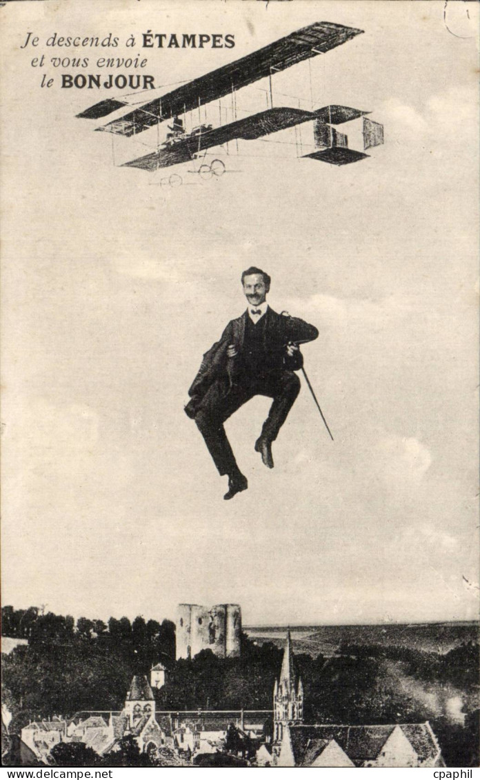 CPA Etampes Avion
