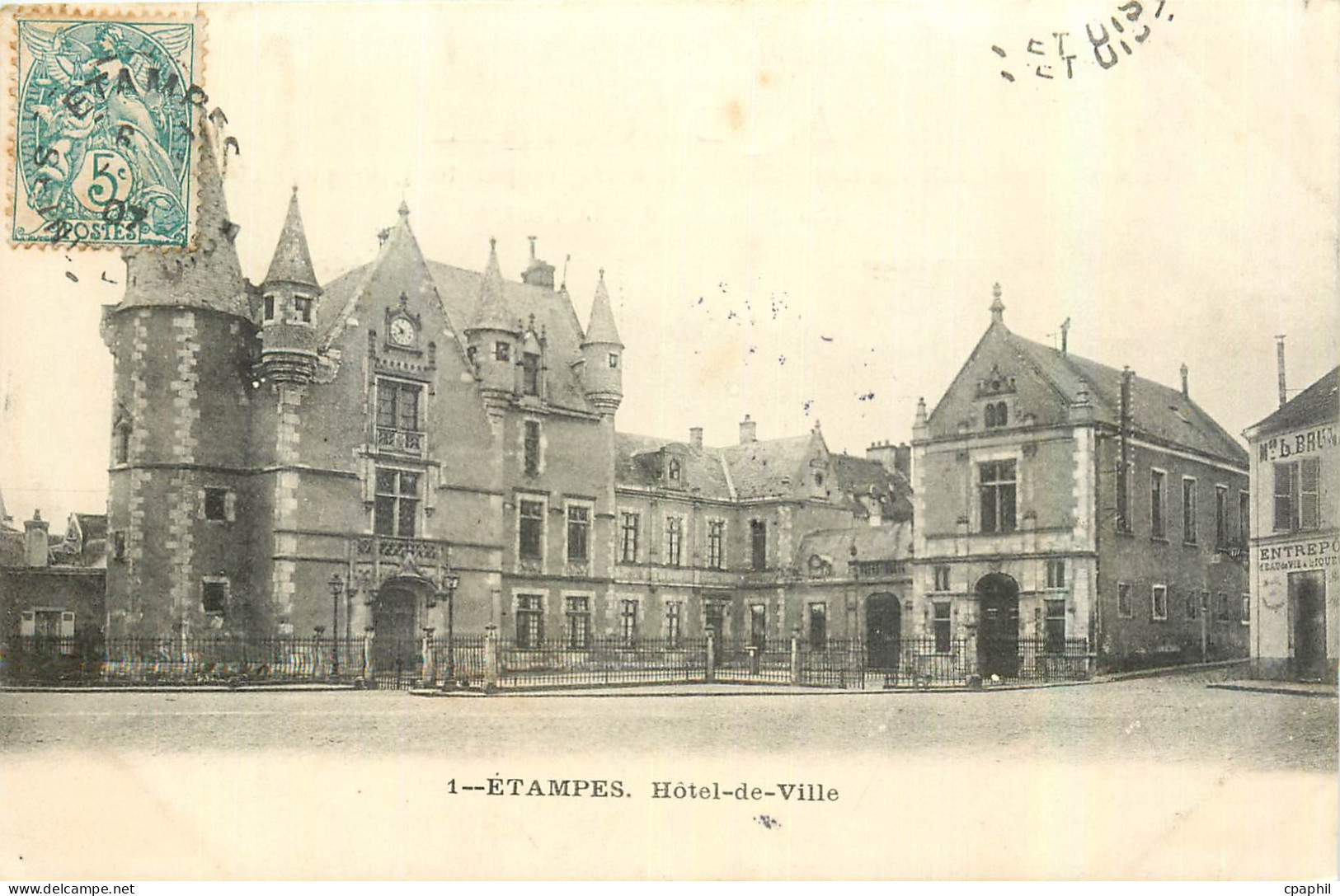 CPA Etampes Hotel de Ville