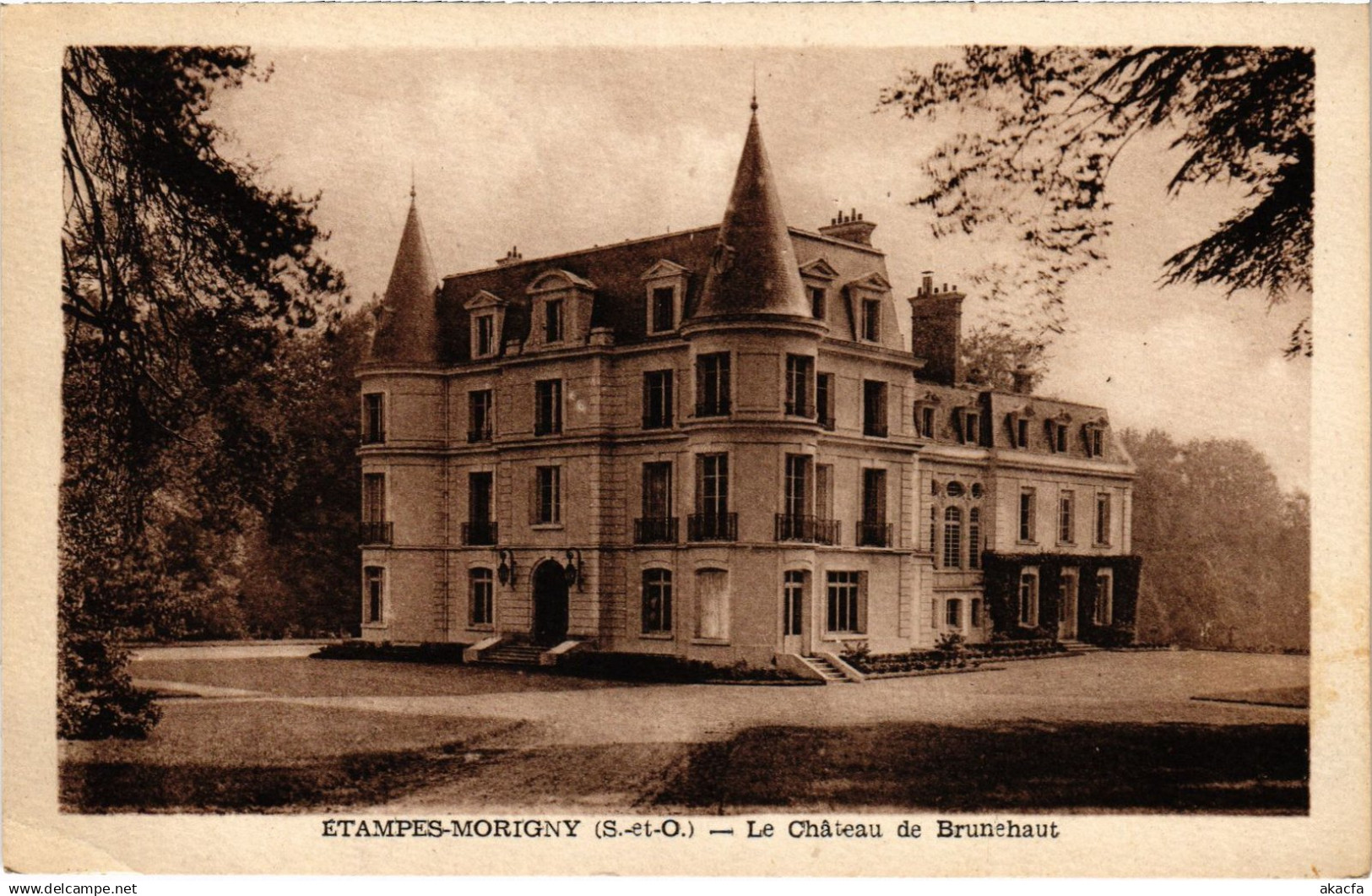 CPA Etampes-Morigny Le Chateau de Brunehaut FRANCE (1372207)