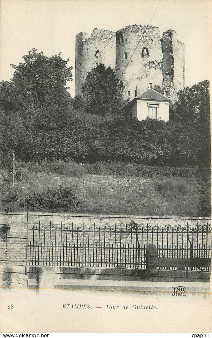 CPA Etampes Tour de Guinette